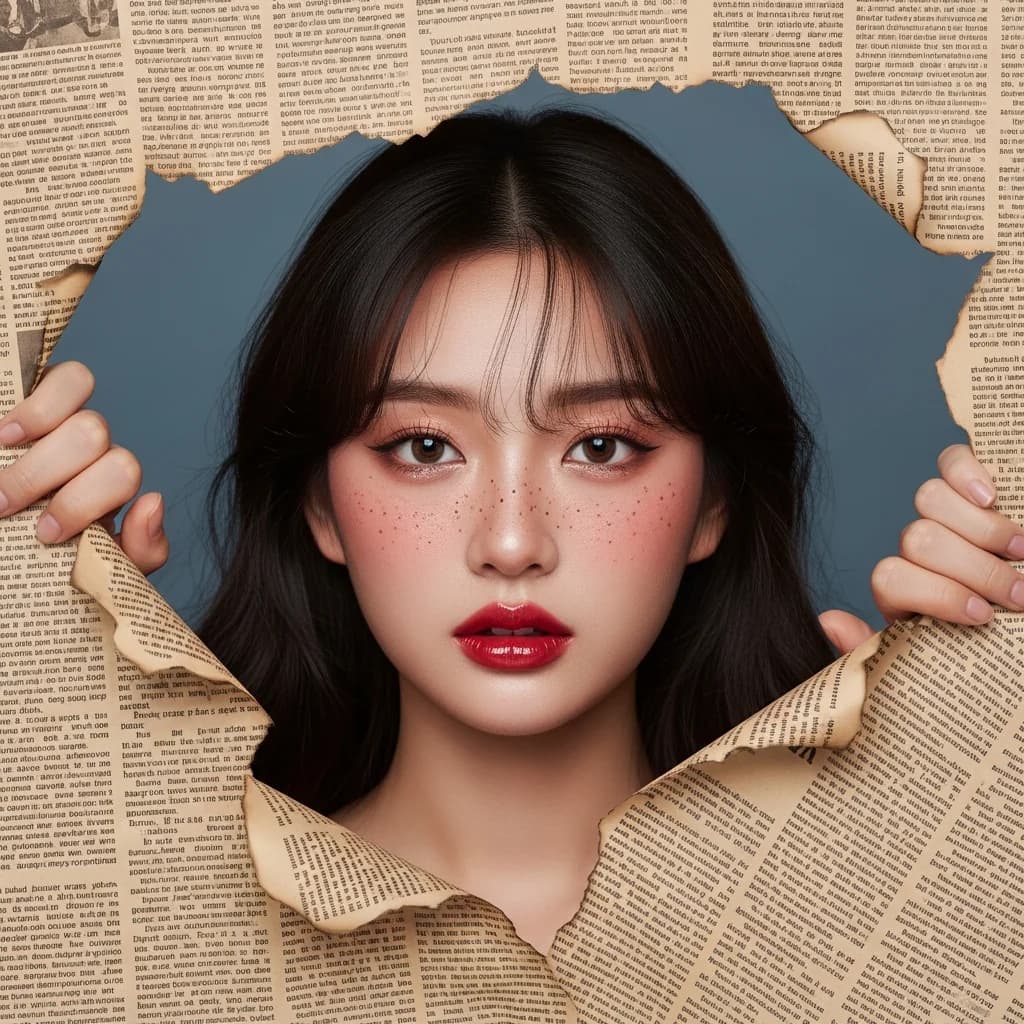 纸外肖像：撕裂的柔美