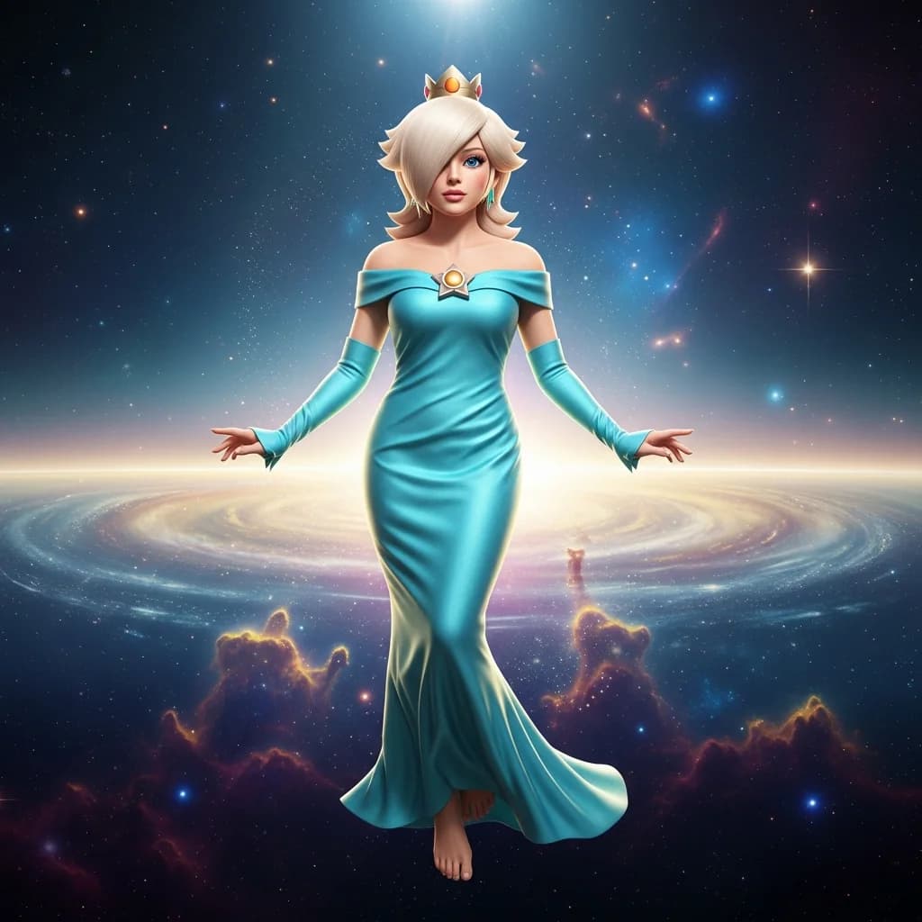 宇宙女王：超现实太空肖像