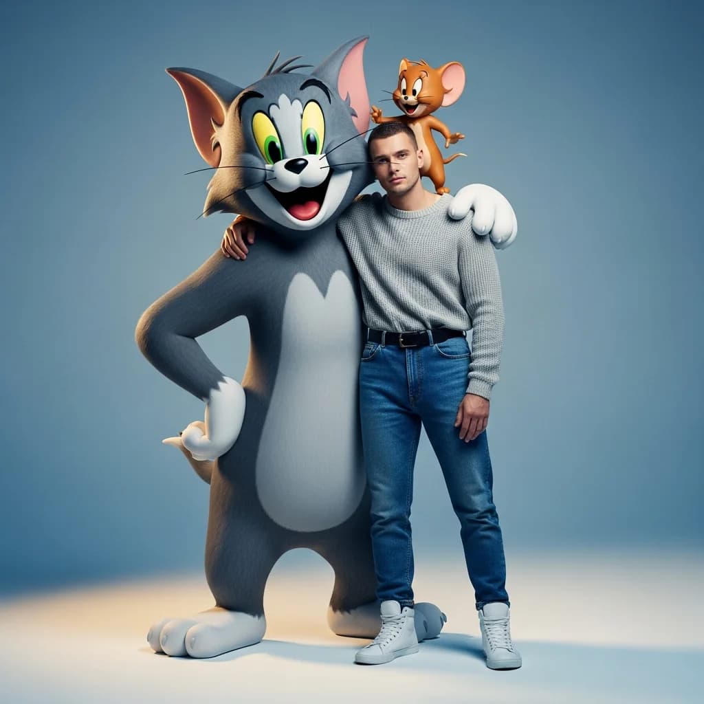 猫鼠动画：趣味3D相遇