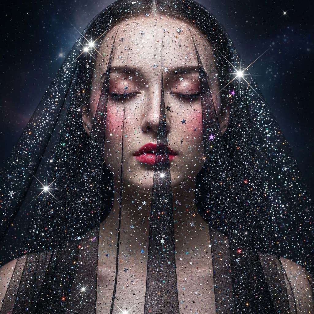星尘面纱下的神秘肖像