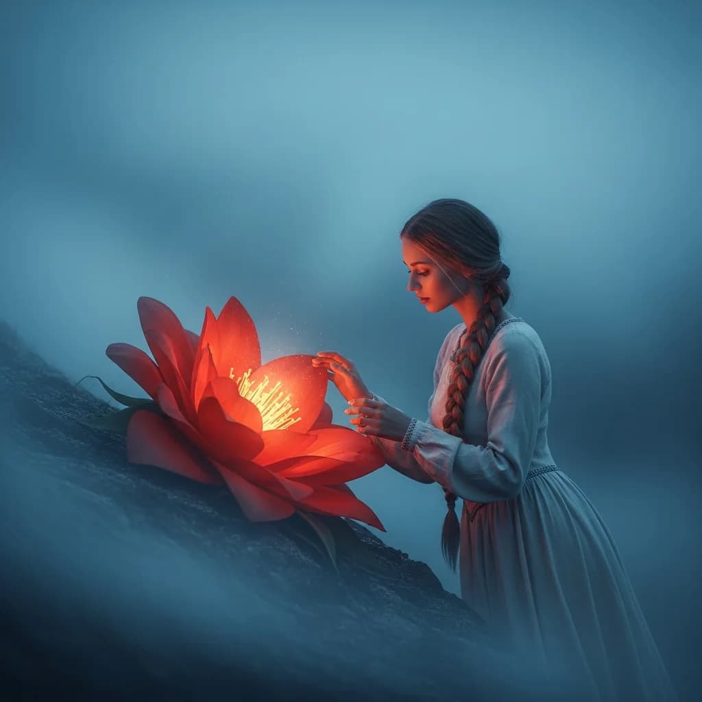 奇幻之旅：探寻绯红之花