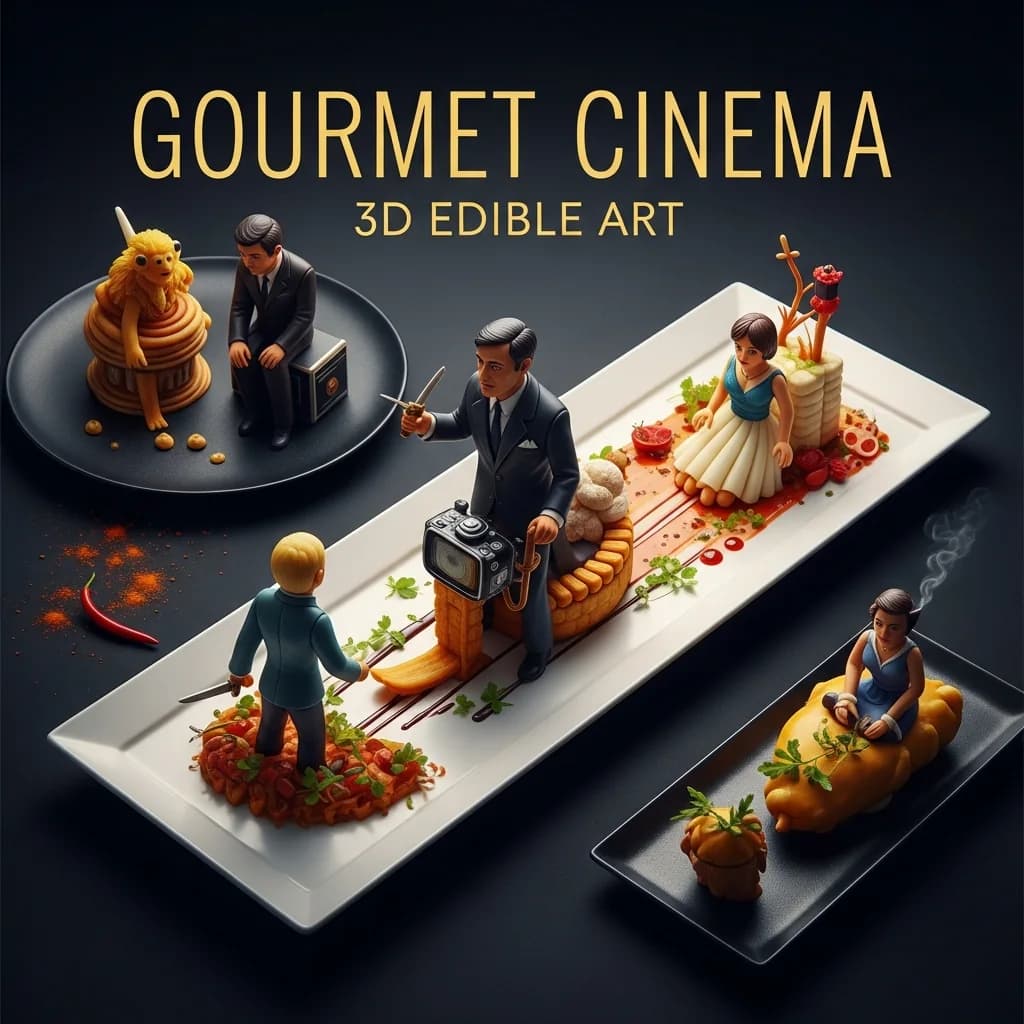 美食电影：3D可食艺术
