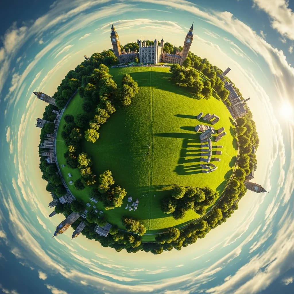 微缩英伦：星球视角