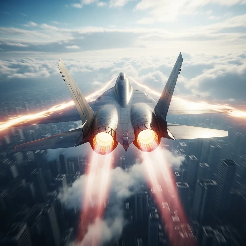 超音速冲刺：战机凌空