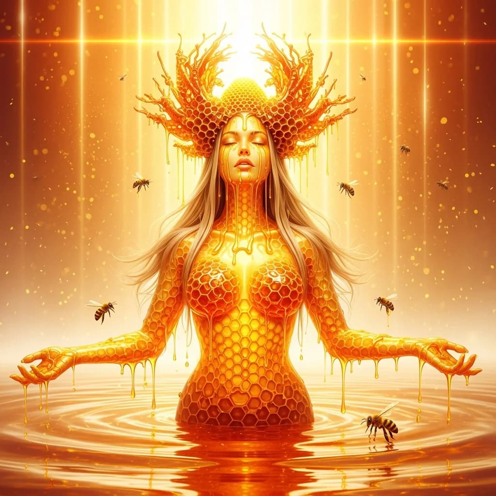 蜜糖般的威严：美人鱼女神