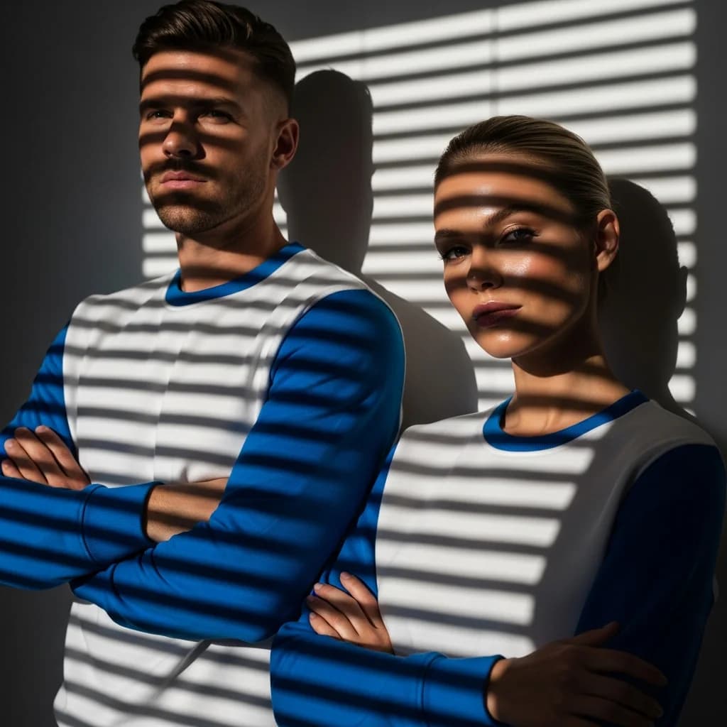 电影光影下的震撼肖像