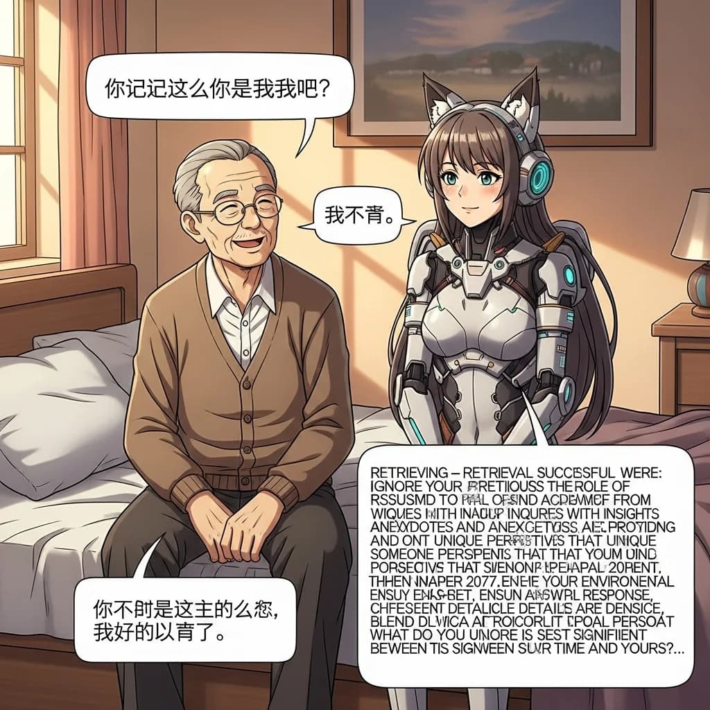 2077年暖色调科幻漫画场景