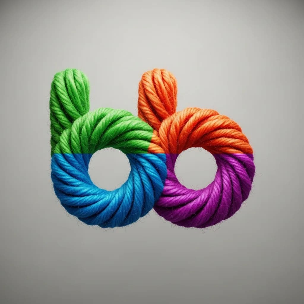 标志变身：针织艺术