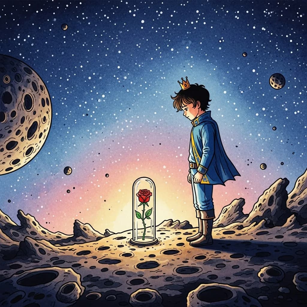 星球少年与玻璃玫瑰