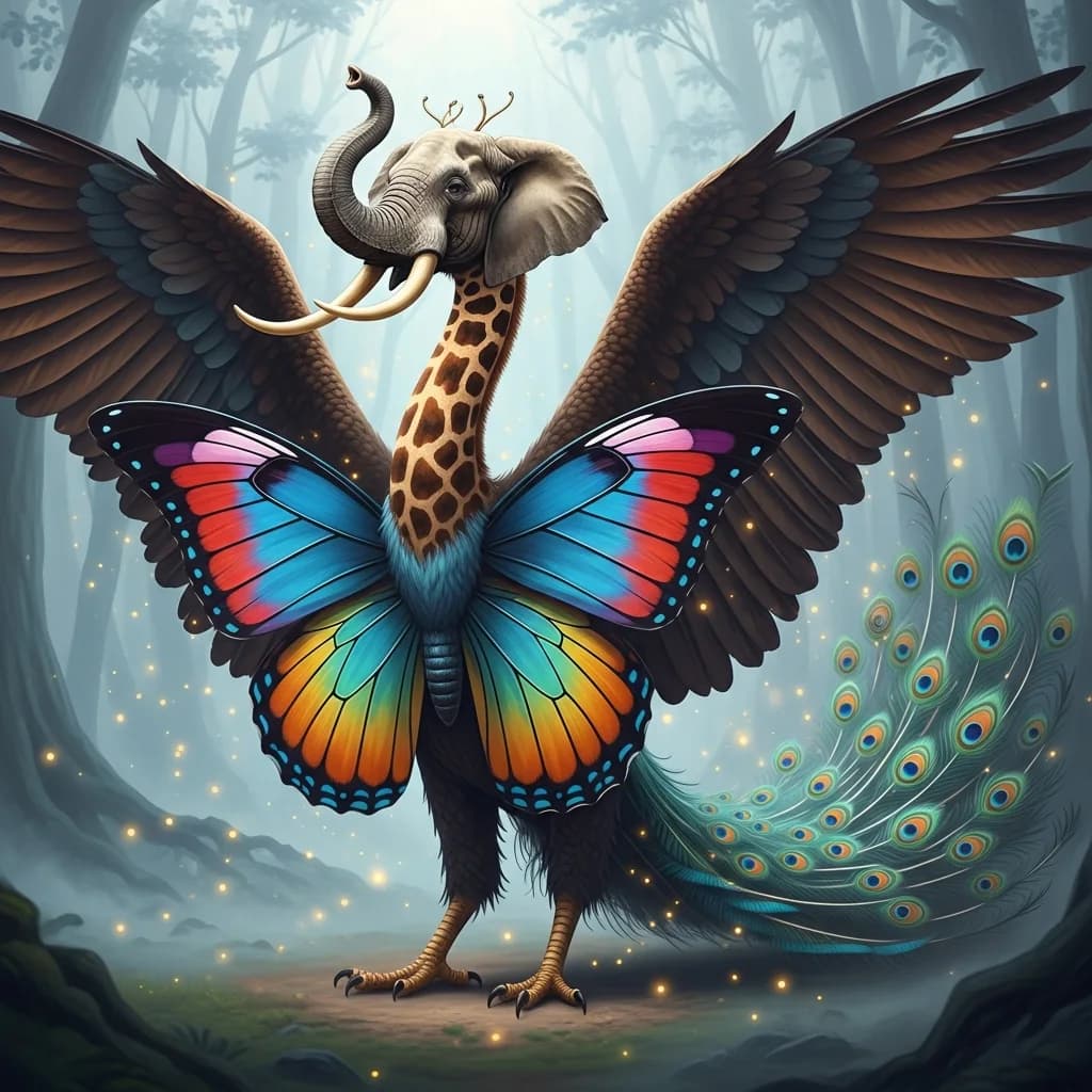 超现实鸟类幻想