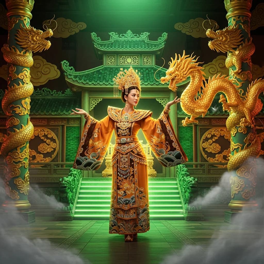 越南皇室女皇盛装