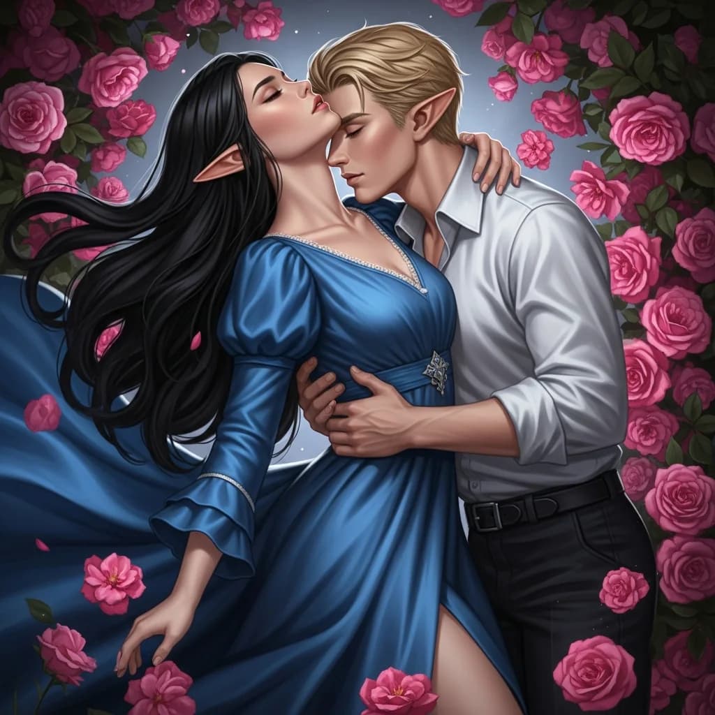 精灵男女形象