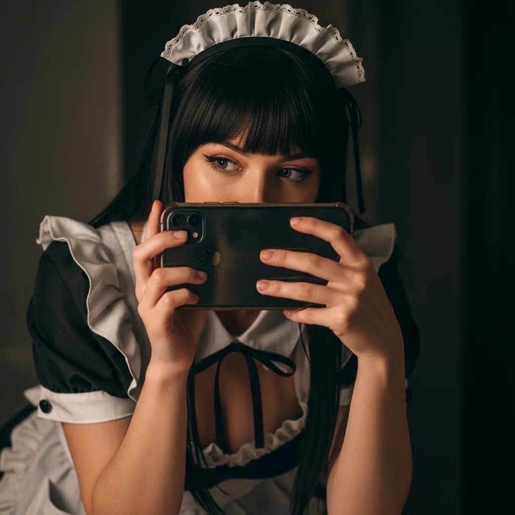 魅惑倒影：女仆装扮