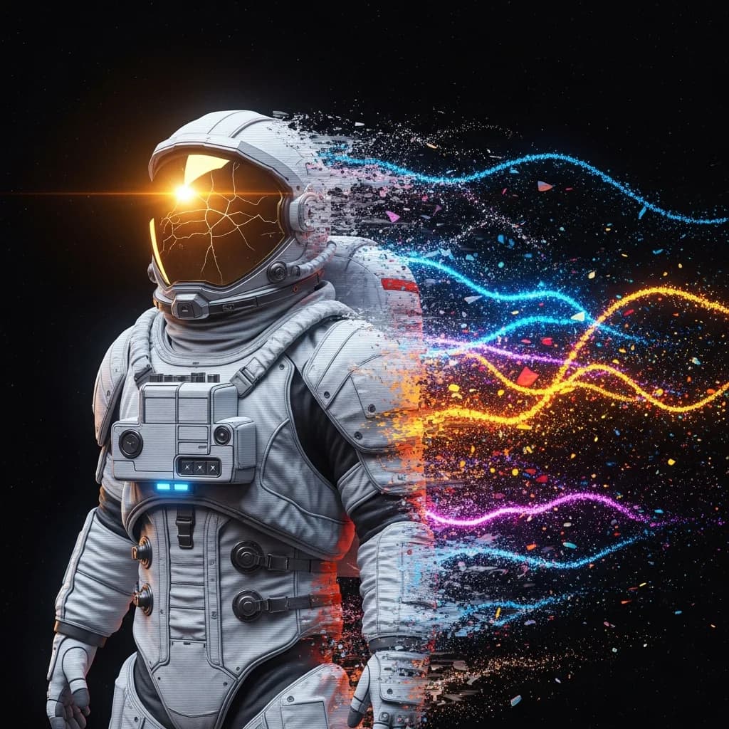 光影色彩的宇宙之舞