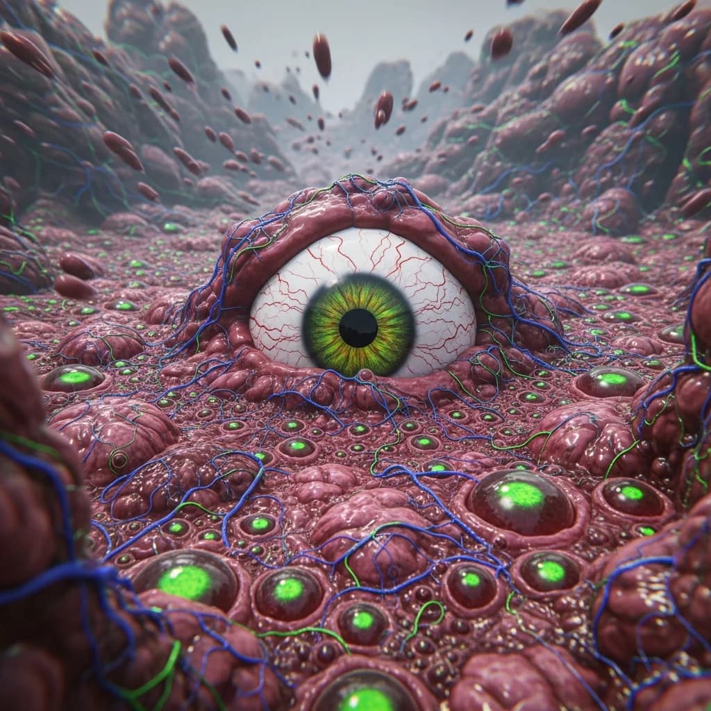 异星山谷：脉动生物景观
