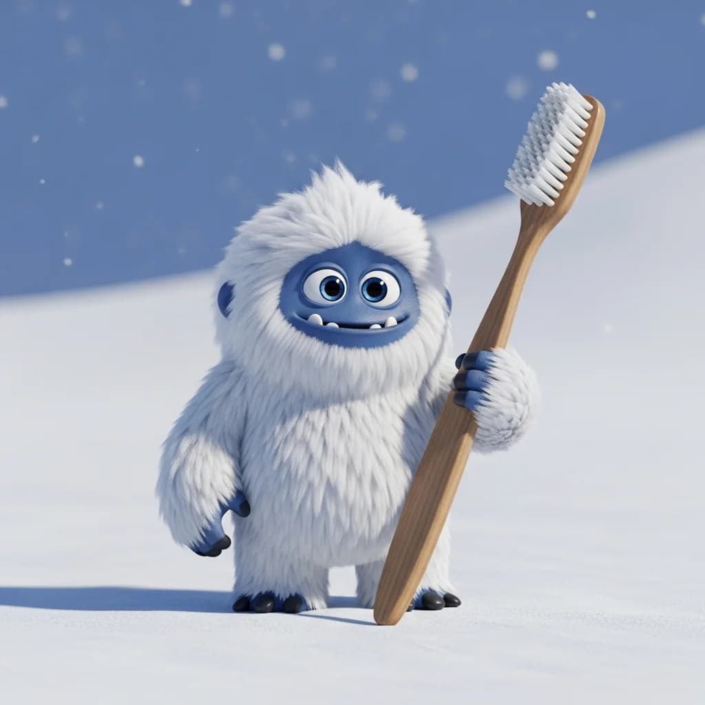 毛绒3D快乐小雪人