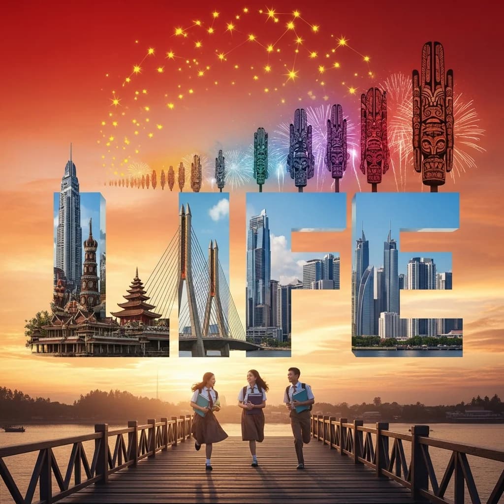 动态抽象：生活是拼贴画