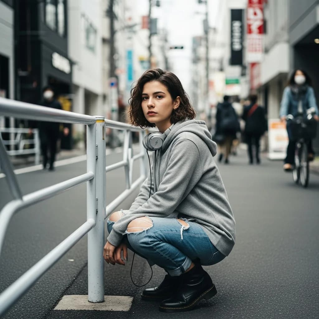 日本街头：城市中的沉思