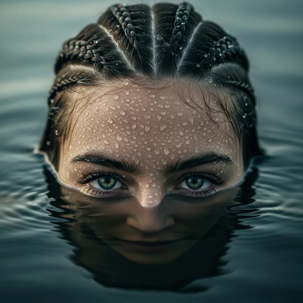 空灵浮现：深水中的凝视