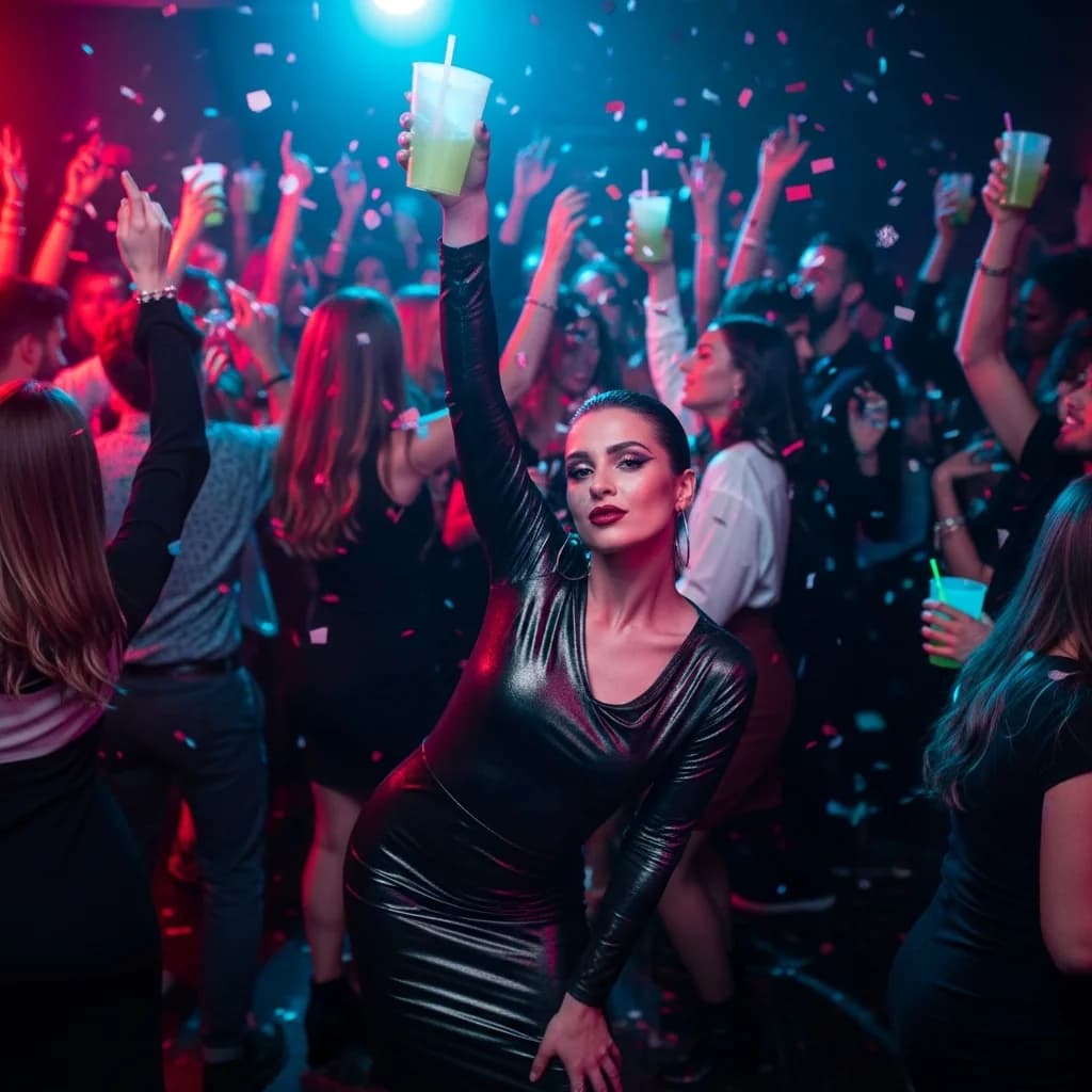 霓虹之夜：派对能量脉动