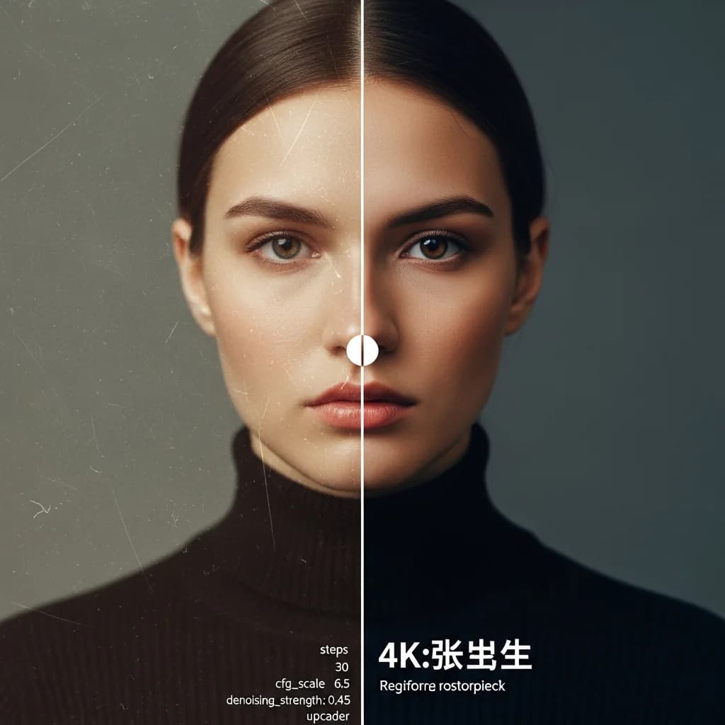 老照片新生：4K级修复杰作