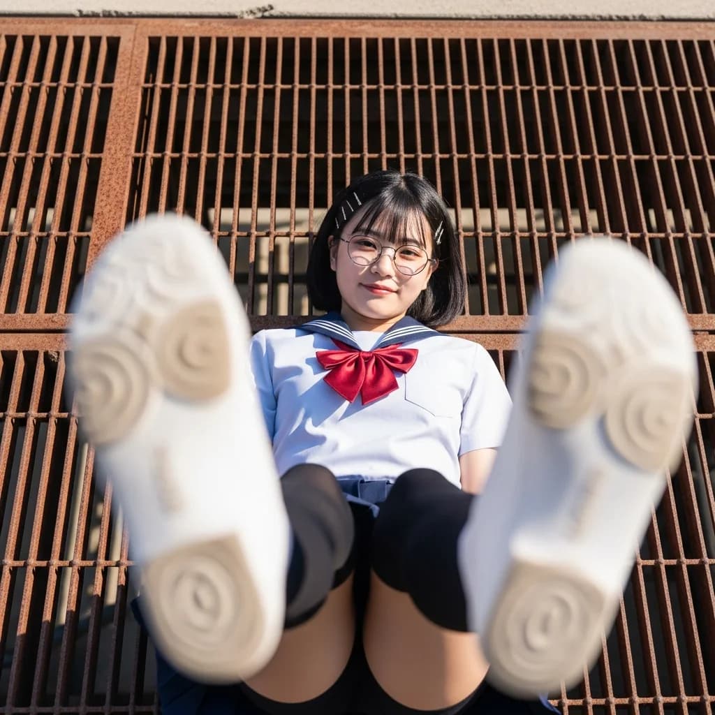 仰视视角：纯真与腐朽的戏剧性并置