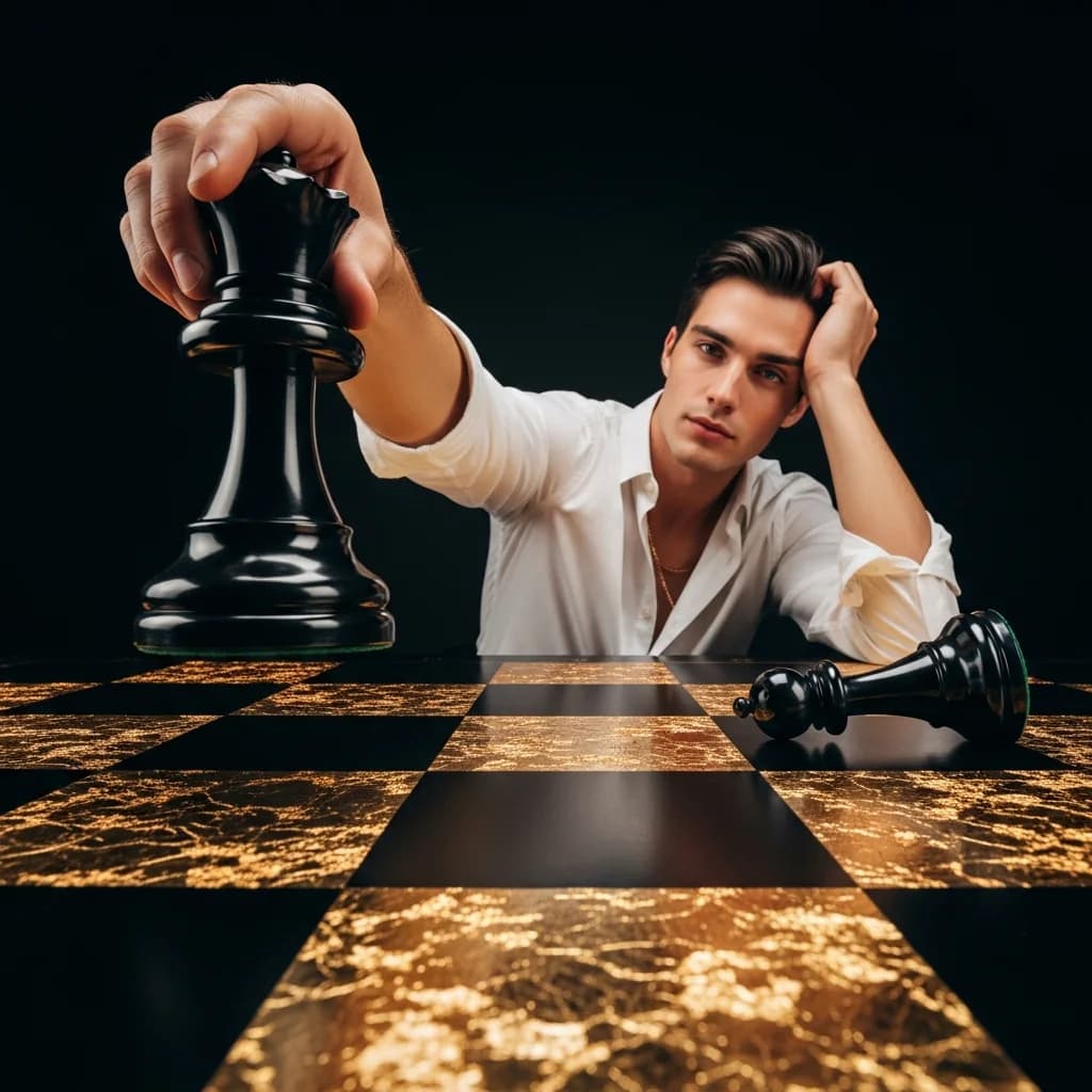 扭曲时尚风格下的大胆棋步