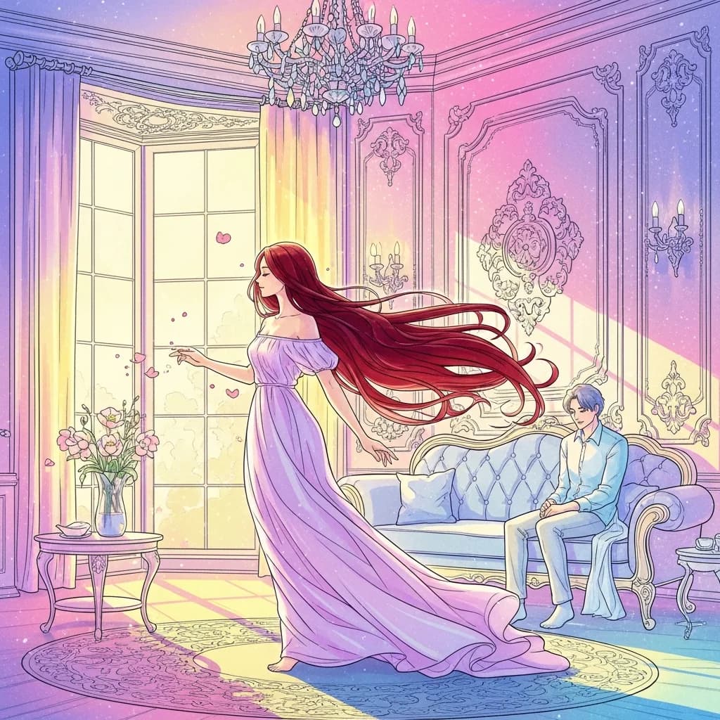 水墨彩绘：艺术画作