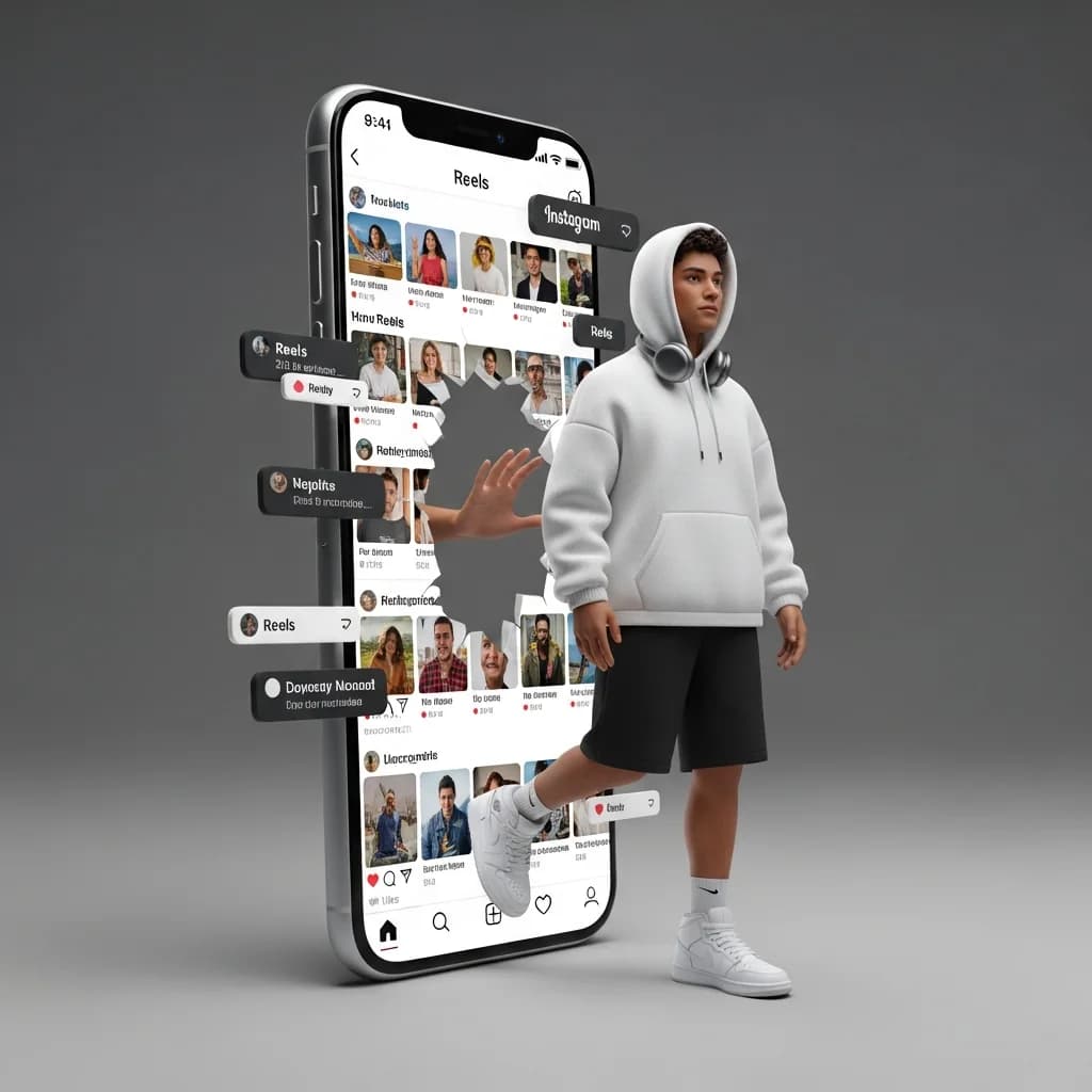 人物走出3D社交媒体：超写实肖像