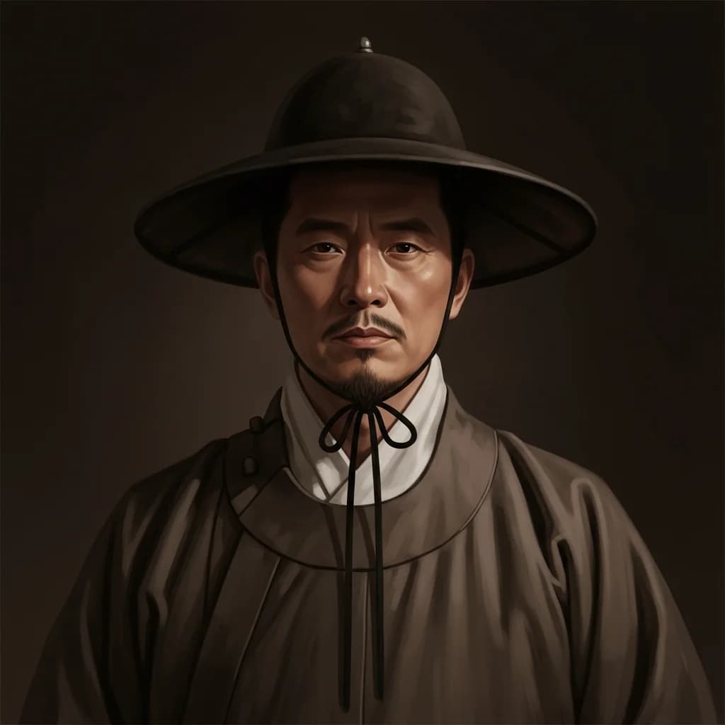 古装人物肖像画