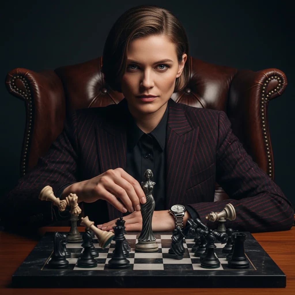 棋盘策略：掌控全局的女性