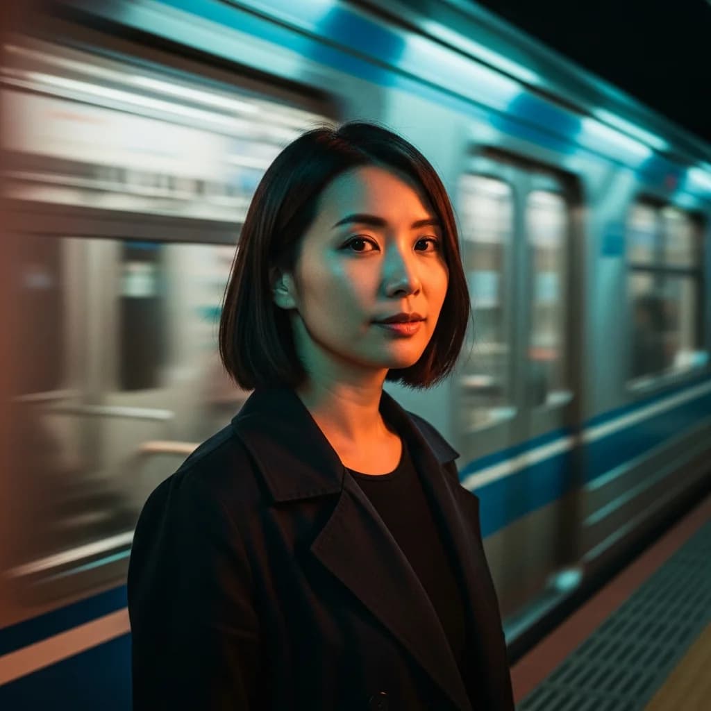 霓虹之梦：地铁小夜曲