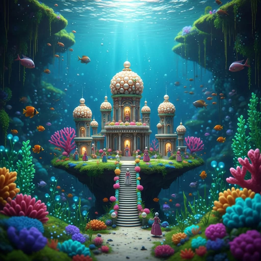 水下洛可可微观世界