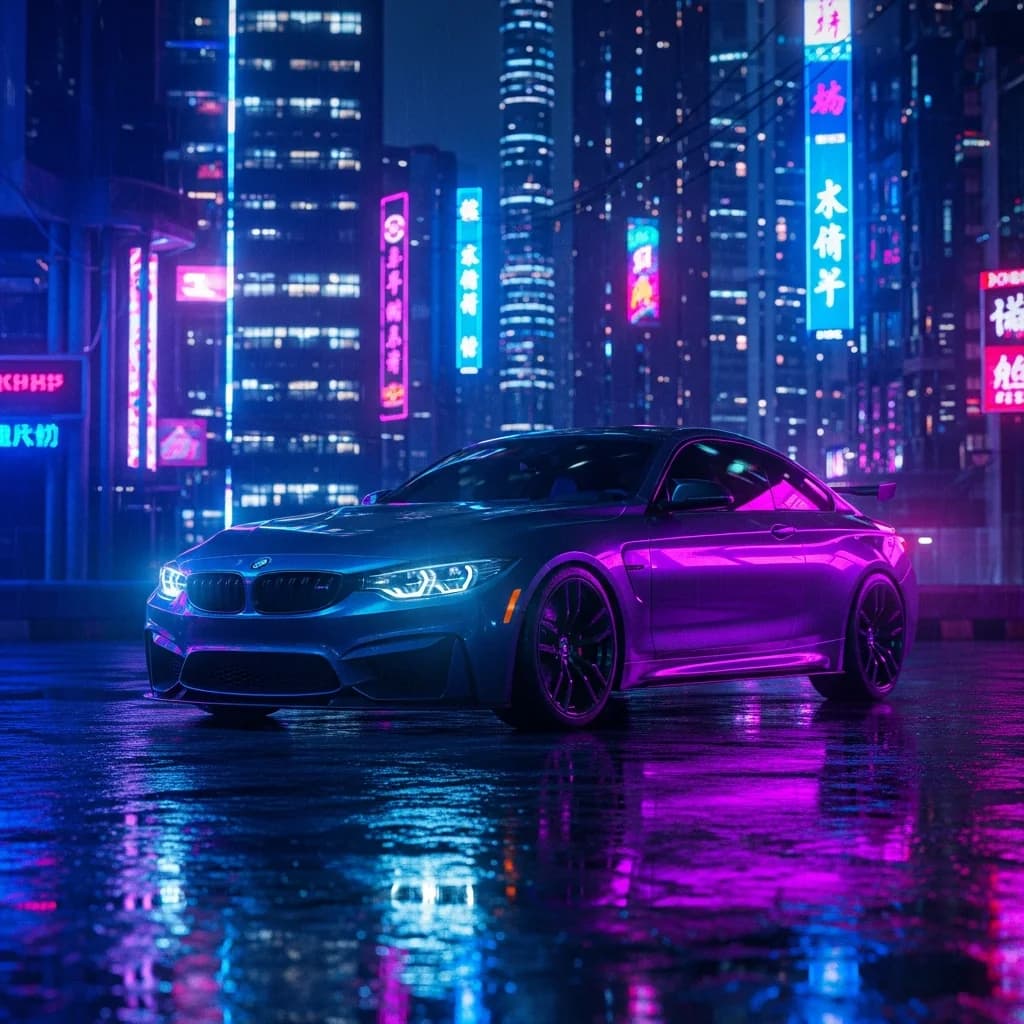 赛博朋克都市跑车