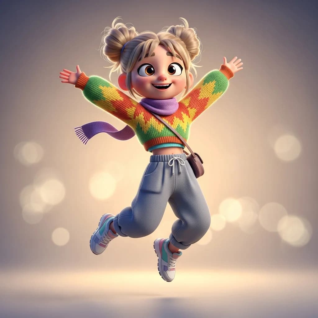 奇趣3D动画女孩：欢乐时尚