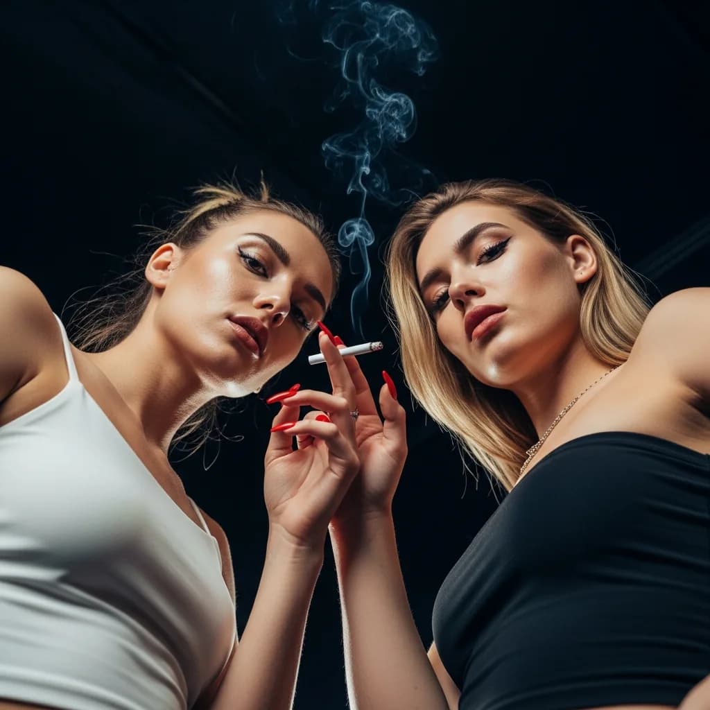 双重叙事：烟雾与对比