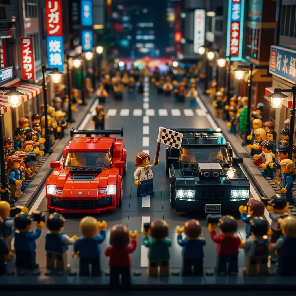 积木街头赛车：东京夜色起跑