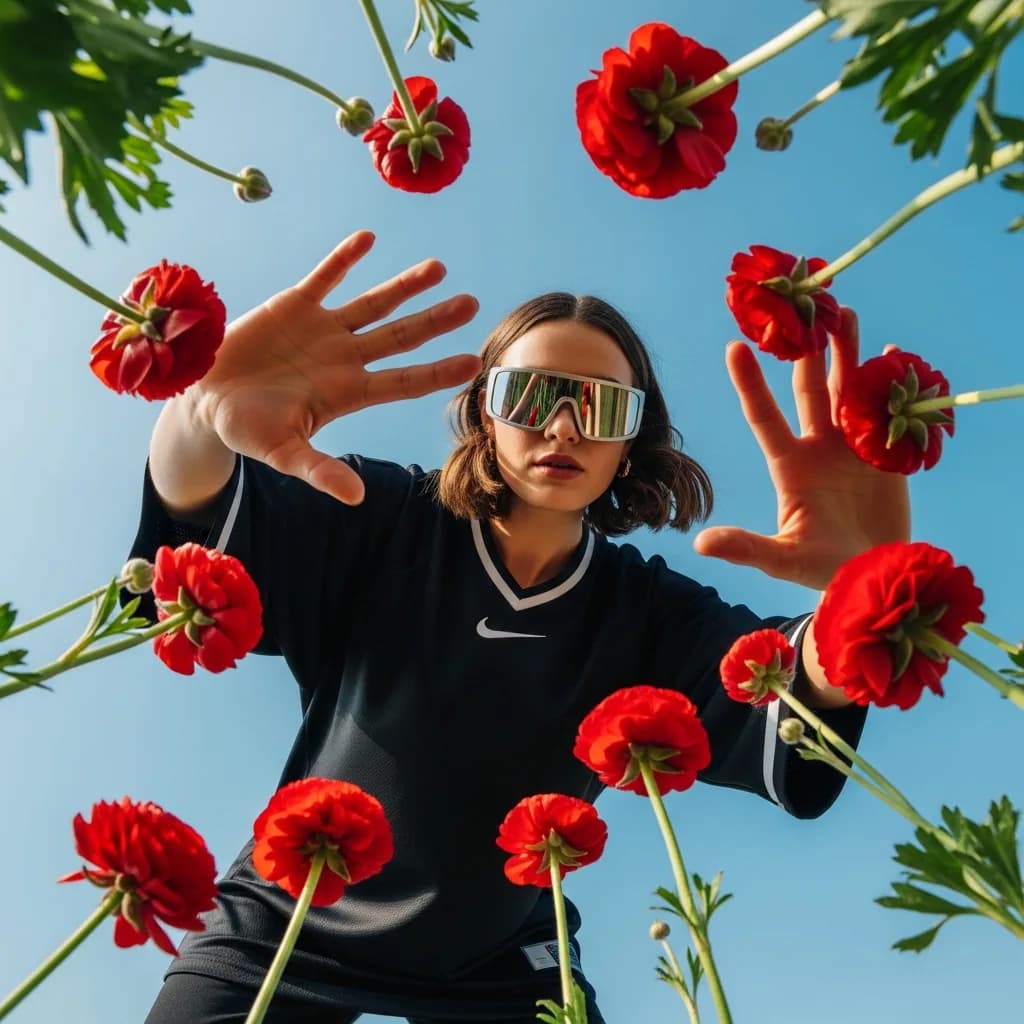 未来街头风：邂逅花卉之美