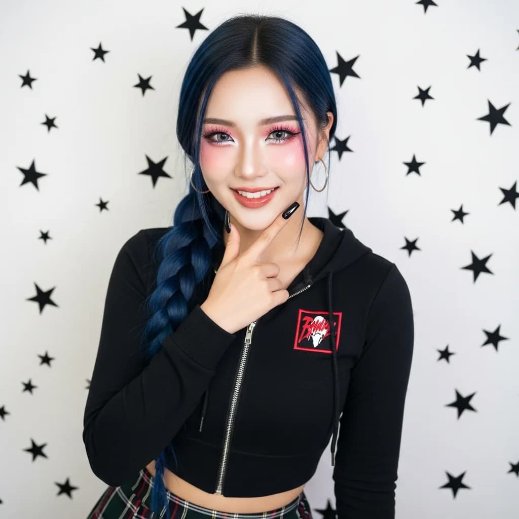 前卫优雅：现代韩流时尚