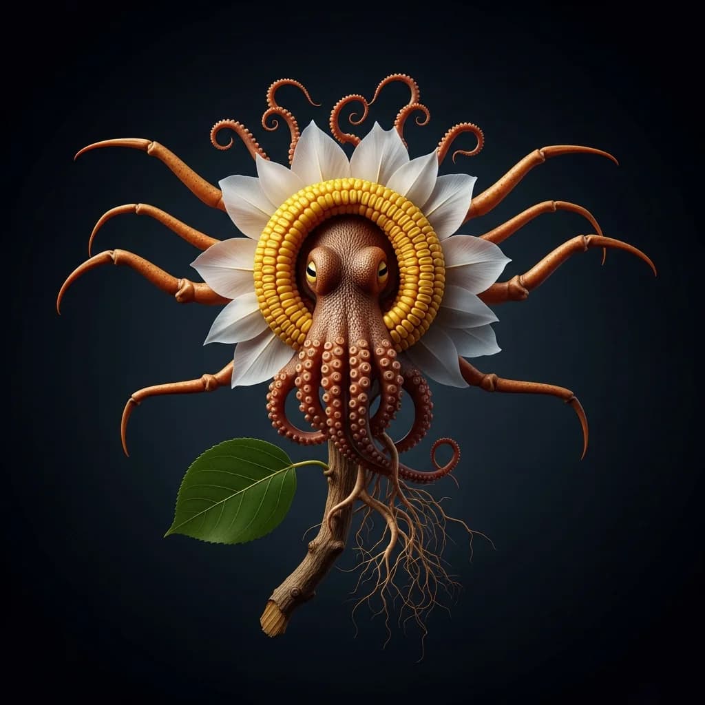 奇特生物标本：生命融合