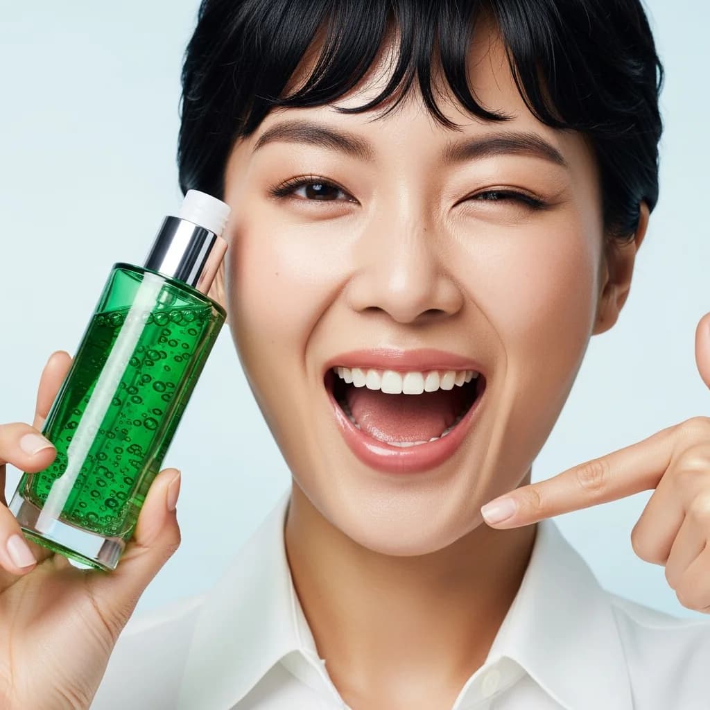 活力之美：眨眼间的俏皮魅力