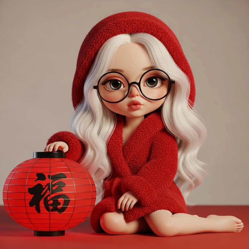 纯真与温暖：柔和光晕的梦幻肖像