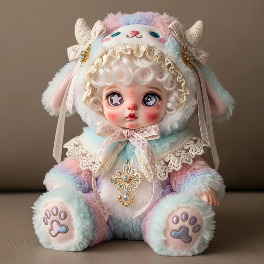 可爱设计师玩偶