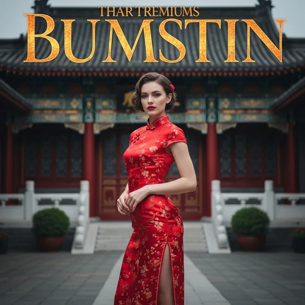 华丽背景：旗袍的诱惑力量
