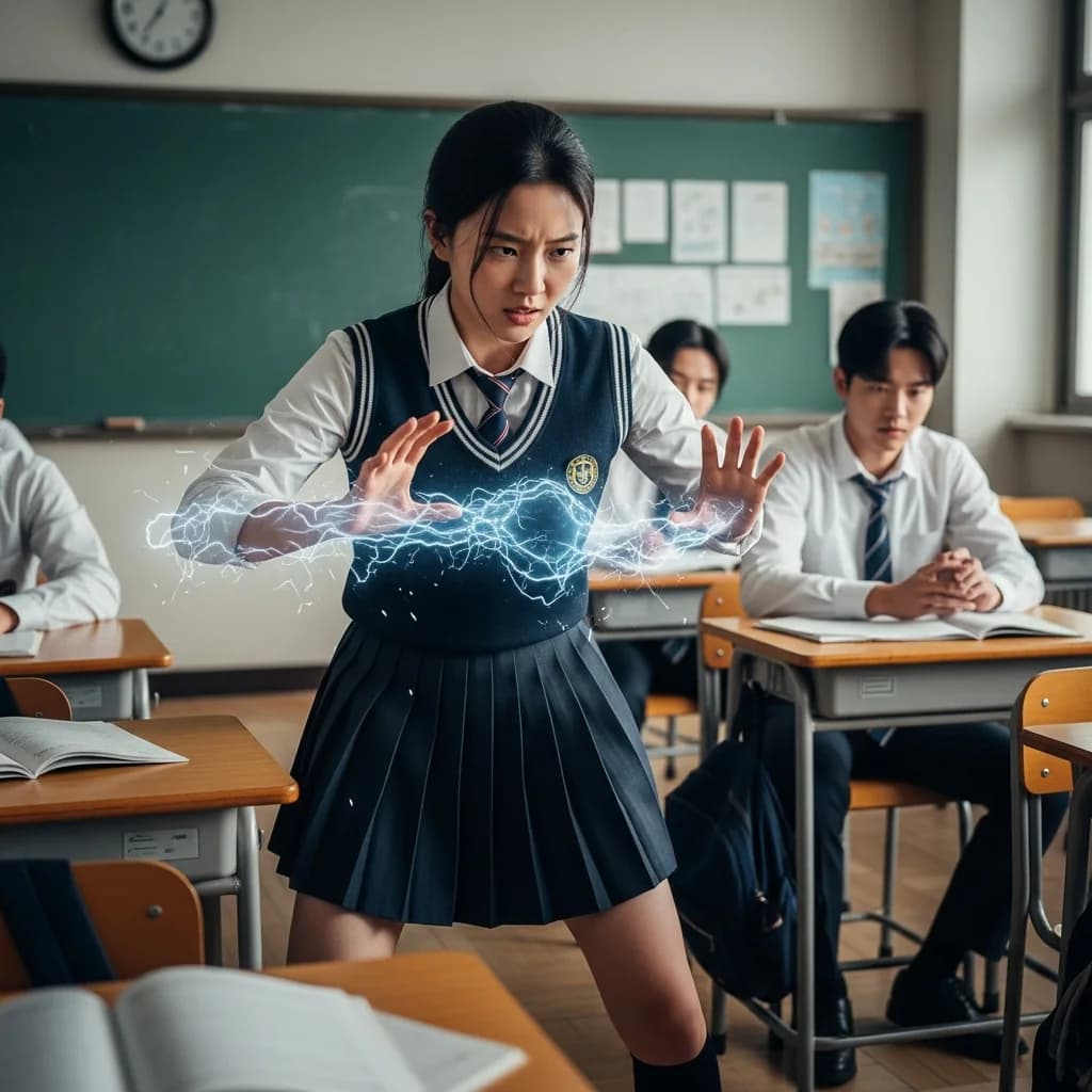 教室中的隐藏力量爆发