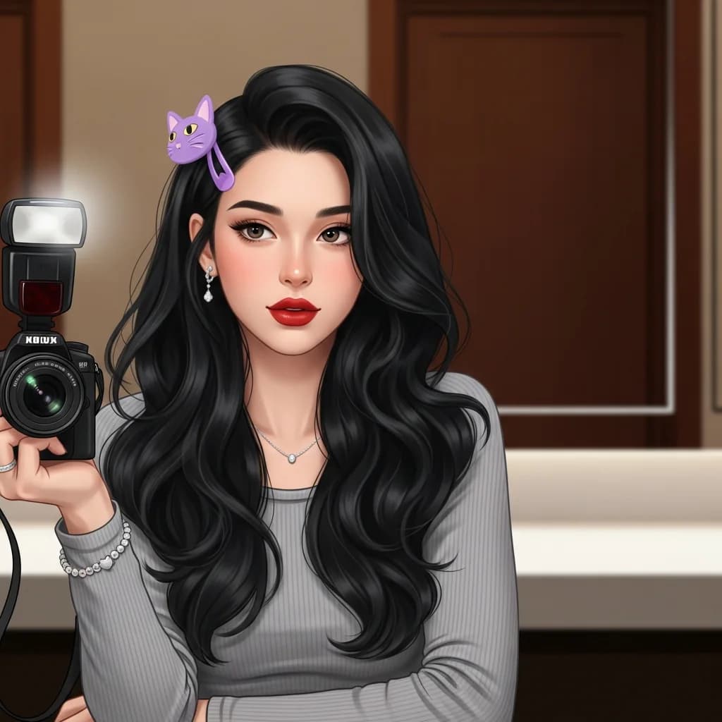 镜中魔法：捕捉魅力与个性