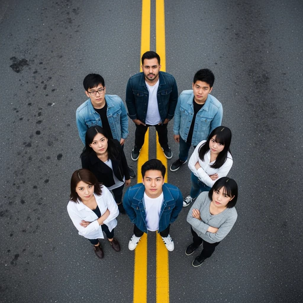 电影感公路：真人和动漫的融合