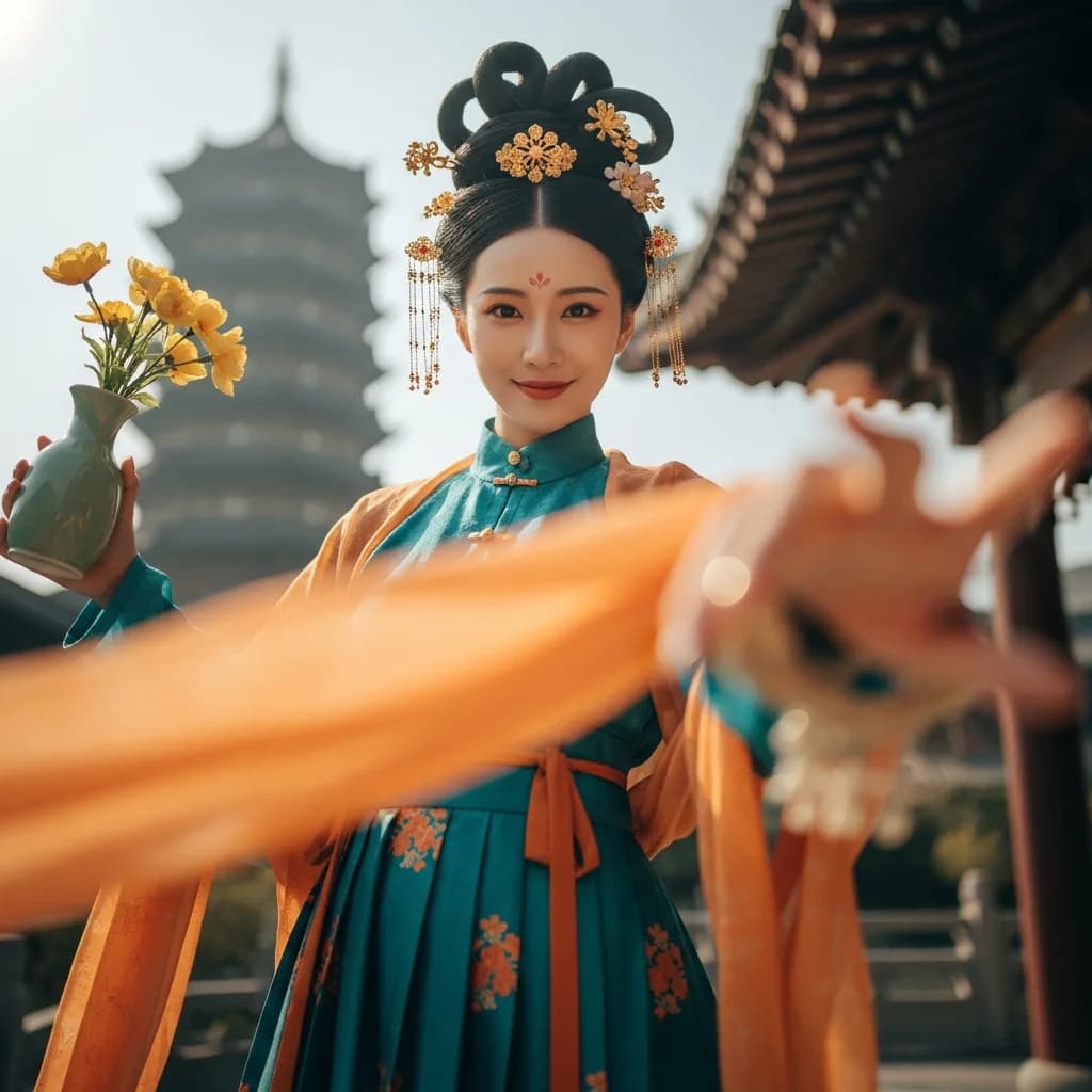 怀旧优雅：光影色彩之舞