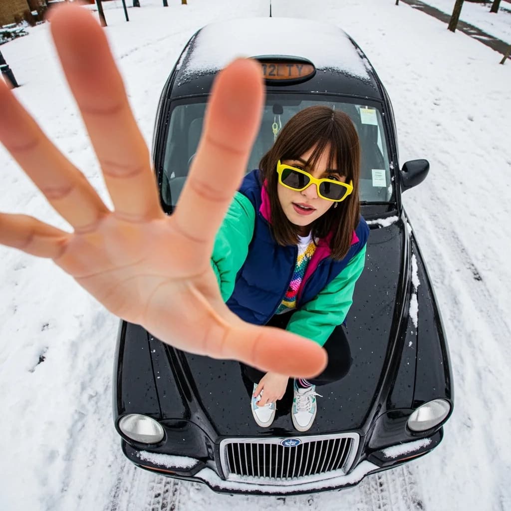 雪中Y2K：时尚与冰雪的碰撞