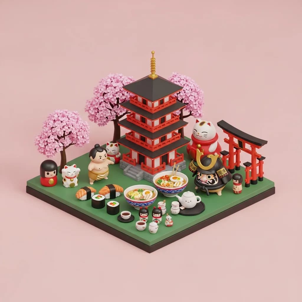 迷人文化立体模型：3D之趣